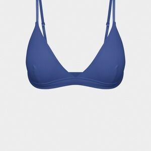 Aritzia Deep Blue Triangle Bralette